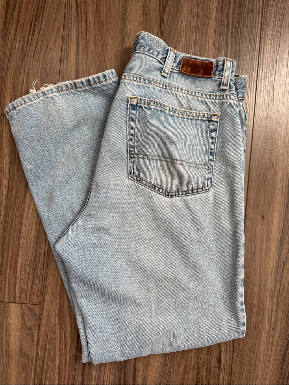 vintage L.L. Bean 1912s light wash jeans